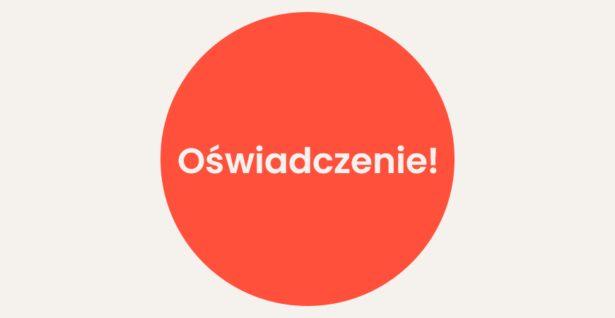 Oświadczenie
