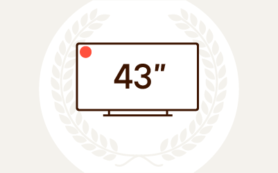 Ranking telewizorów 43 cale 2026 – jaki TV wybrać do salonu i sypialni?