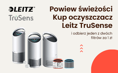 Kup oczyszczacz powietrza Leitz TruSense i dobierz filtr za 1 zł
