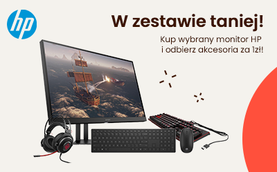 Atrakcyjne nagrody przy zakupie monitorów HP