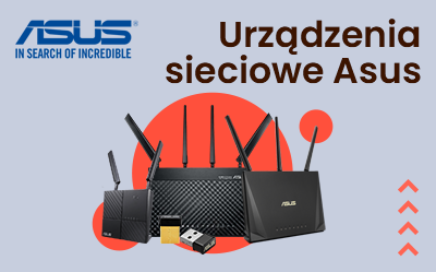 Wybrane urządzenia sieciowe ASUS 10% taniej