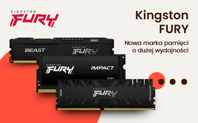 Kingston FURY, czyli nowa marka pamięci RAM