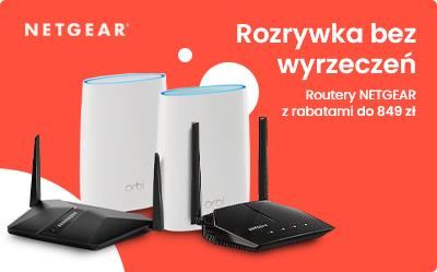 Routery firmy Netgear w promocyjnych cenach - promocja przedłużona