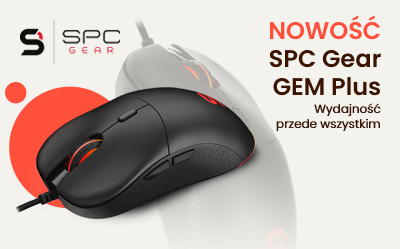 Premiera myszki SPC Gear Gem Plus