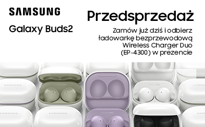 Wypełnij swój świat dźwiękami z Galaxy Buds2.