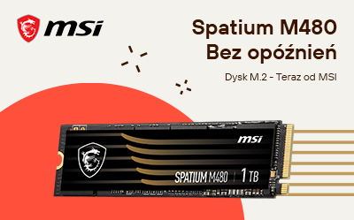 Premiera dysków SSD MSI Spatinum M480