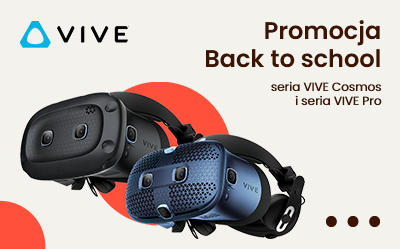 Promocja na gogle z serii HTC VIVE Cosmos i VIVE Pro