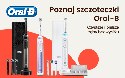 Poznaj szczoteczki Oral-B - czystsze i bielsze zęby bez wysiłku
