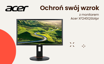 Ochroń swój wzrok z monitorem Acer XF240Qbiipr