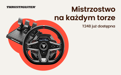 Kierownica T248 już dostępna! Osiągnij mistrzostwo na każdym torze