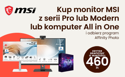 Cykaj, obrabiaj i twórz z komputerami MSI