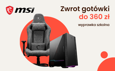 Uzbrój się w nowy sprzęt i bądź gotowy, aby w pełni sił wrócić do szkoły.