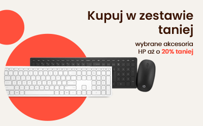 Kup laptop HP i zyskaj zniżkę 20% na wybrane akcesoria
