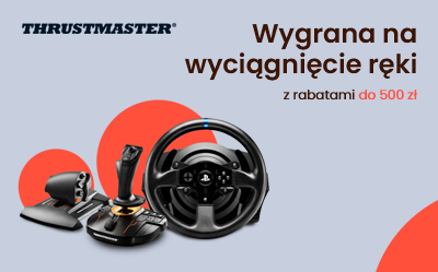Atrakcyjne rabaty na joysticki, kierownice i akcesoria Thrustmaster