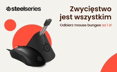 Mouse bungee za 1zł po zakupie wybranych myszek SteelSeries