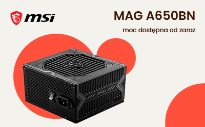 Nowe zasilacze firmy MSI
