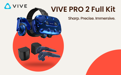 HTC Vive Pro 2 Full Kit – kompletny zestaw VR