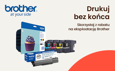 Materiały eksploatacyjne Brother 10% taniej