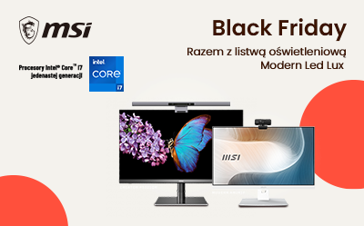 Listwa Modern LED LUX przy zakupie wybranych produktów MSI