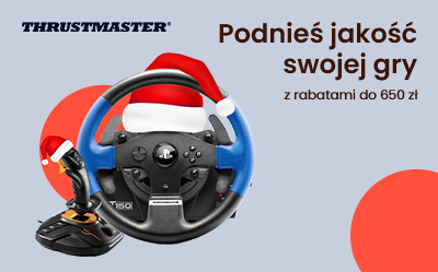 Mikołajkowa promocja Thrustmaster - rabaty do 650 zł