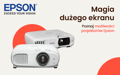 Magia dużego ekranu w domu? Z projektorami Epson to możliwe!