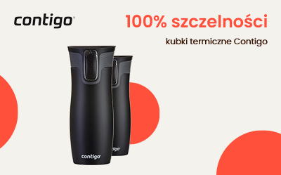 Kubki termiczne Contigo – do ciepłych i zimnych napojów