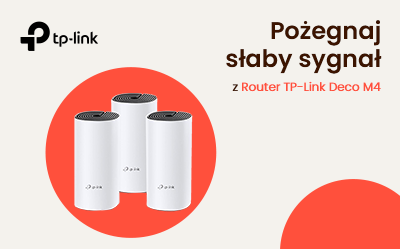 Stwórz domowy system Wi-Fi Mesh dzięki routerom TP-Link Deco M4