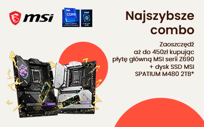Płyty główne MSI taniej w zestawie z dyskami SSD