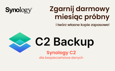 Miesięczny dostęp do programu C2 Backup przy zakupie dowolnego komputera