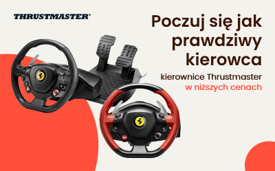 Kierownice Thrustmaster w niższych cenach