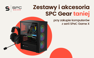 Złap zestawy SPC Gear z rabatem 10% oraz akcesoria taniej o 7%!