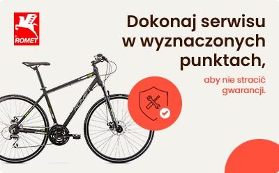 Warunki gwarancji przy zakupie rowerów marki Romet