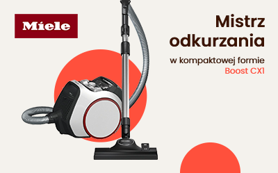 Komfortowe sprzątanie z odkurzaczem Miele Boost CX1