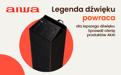 Legenda dźwięku powraca! Sprawdź produkty Aiwa