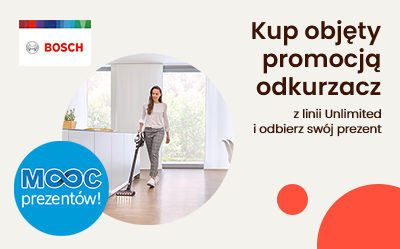 Kup odkurzacz Bosch Unlimited 6 lub 8 i odbierz nagrodę!
