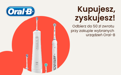 Kup produkt marki Oral-B i otrzymaj zwrot pieniędzy!