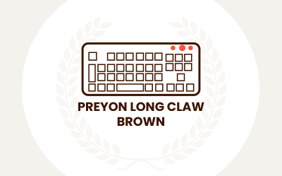 PREYON Long Claw Brown – recenzja mechanicznej klawiatury gamingowej