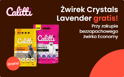 Odbierz żwirek Crystals Lavender gratis!