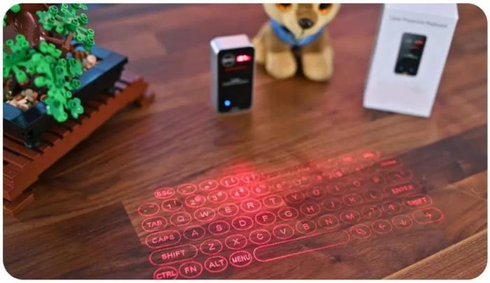 Klawiatura laserowa - jak działa?