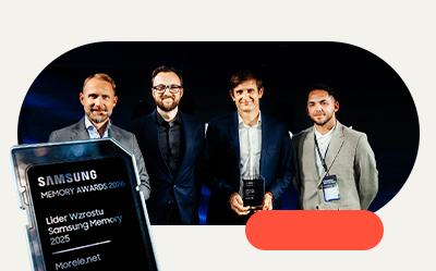 Morele.net nagrodzone podczas Samsung Memory Summit 2026.