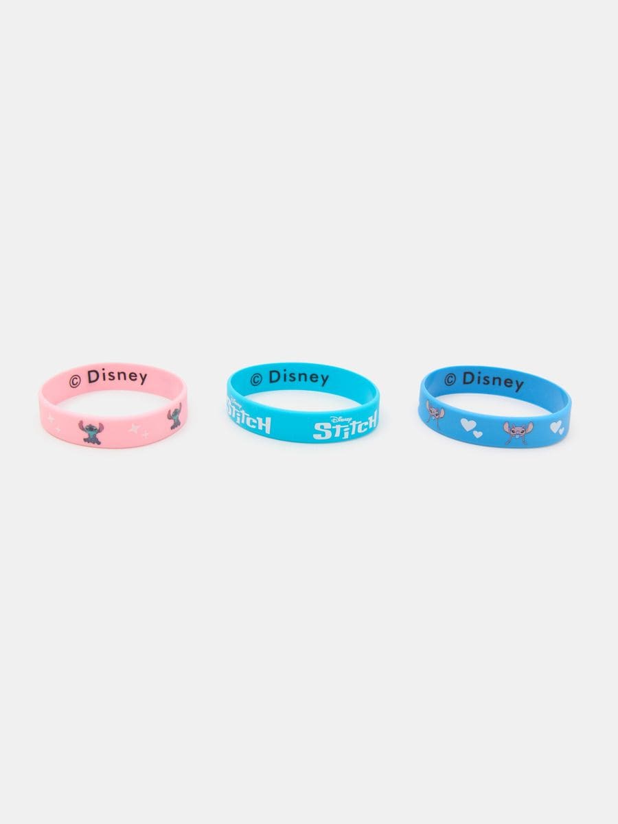 Zestaw bransoletek 3 pack Lilo & Stitch - wielobarwny - SINSAY