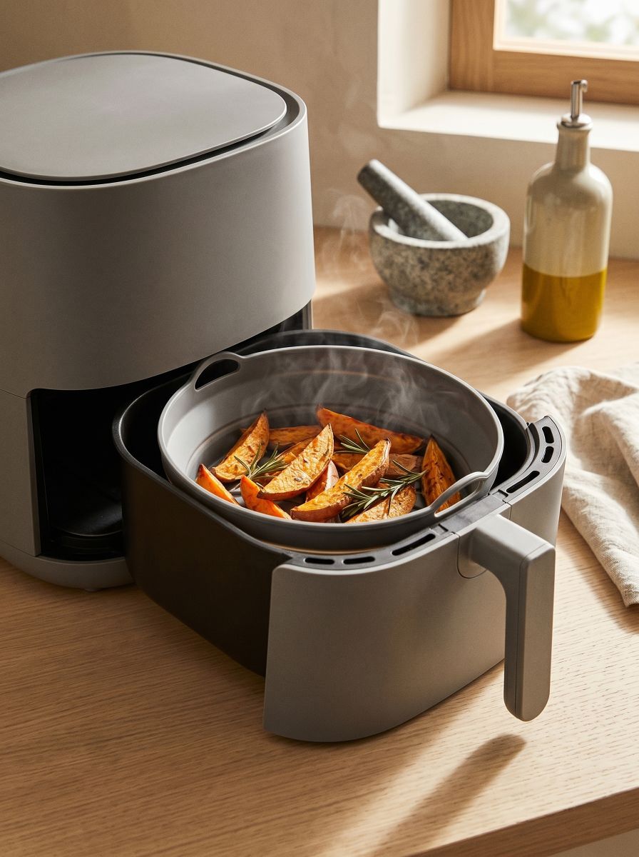 Silikonowa forma do Air Fryer Silikonowa forma do Air Fryer - szary - SINSAY