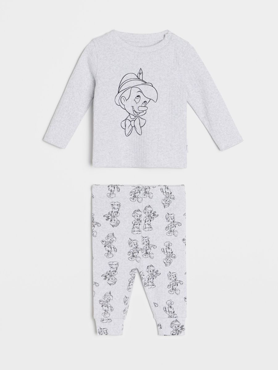 Compleu din jerseu Disney Compleu din jerseu Disney - gri deschis - SINSAY