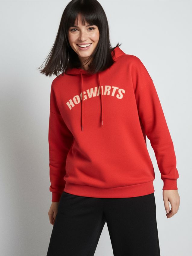 Hoodie mit Rückendruck Harry Potter